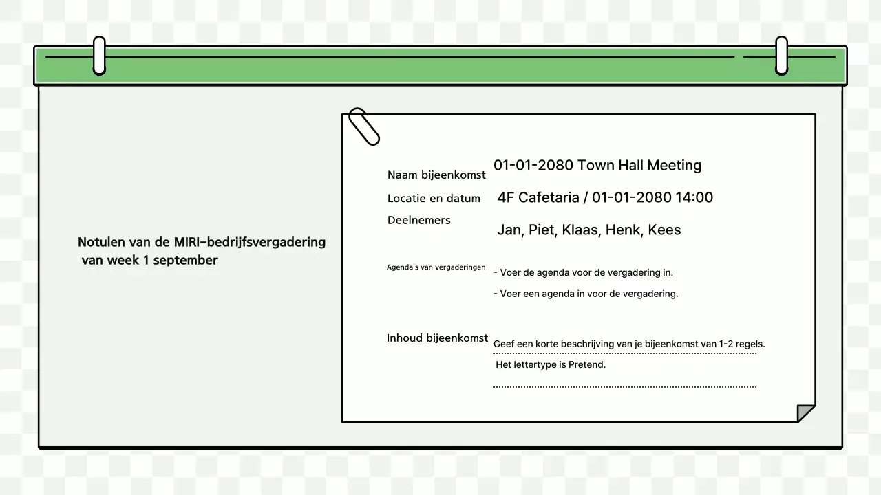 Abstracte eenvoudige bedrijfsadvertentie