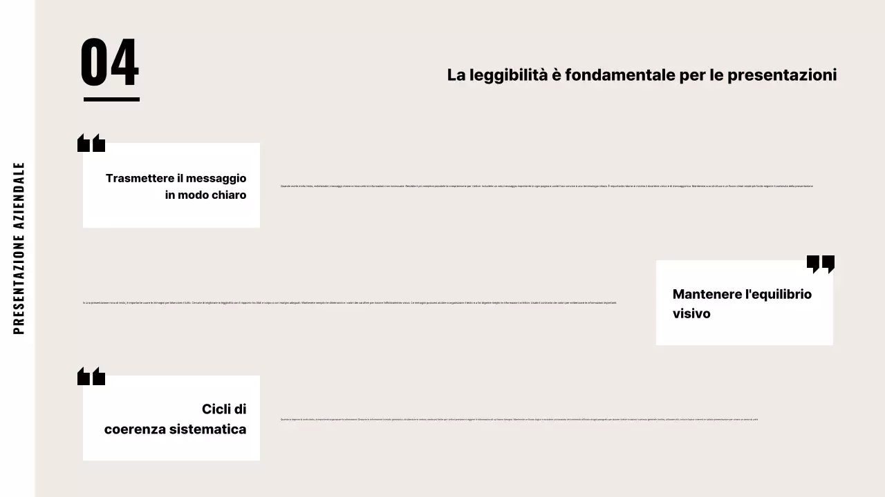 Descrizione dell'attività beige predefinita