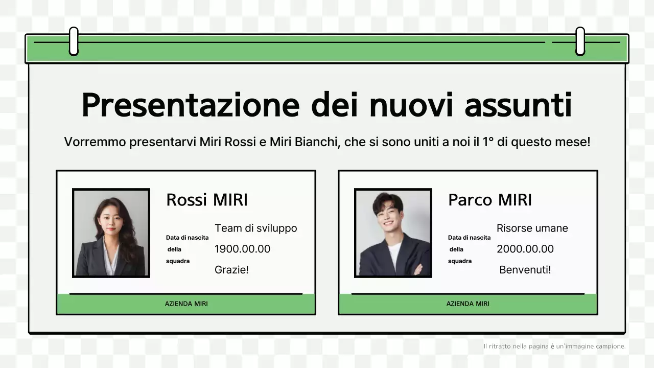 Annuncio commerciale astratto semplice