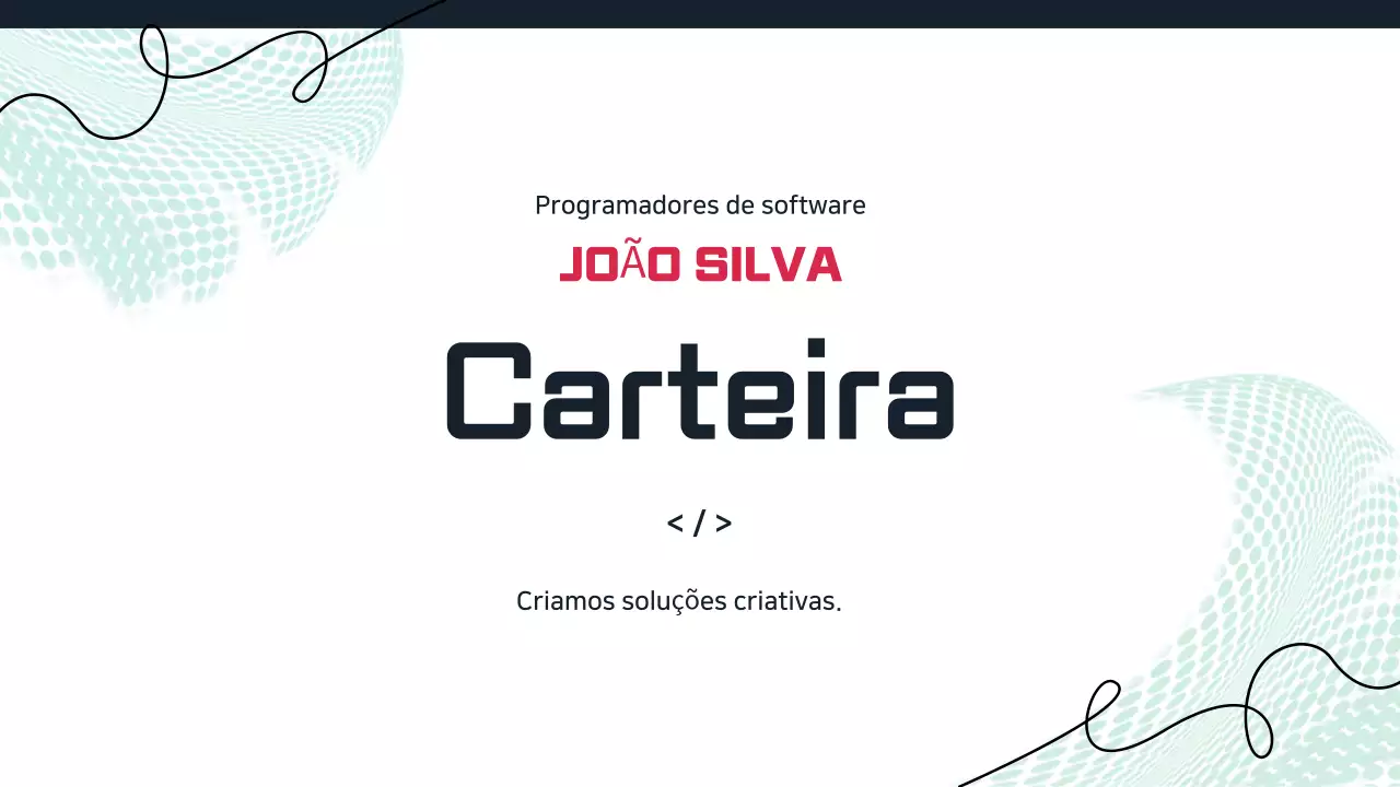 Portfólio de software Mint Simple