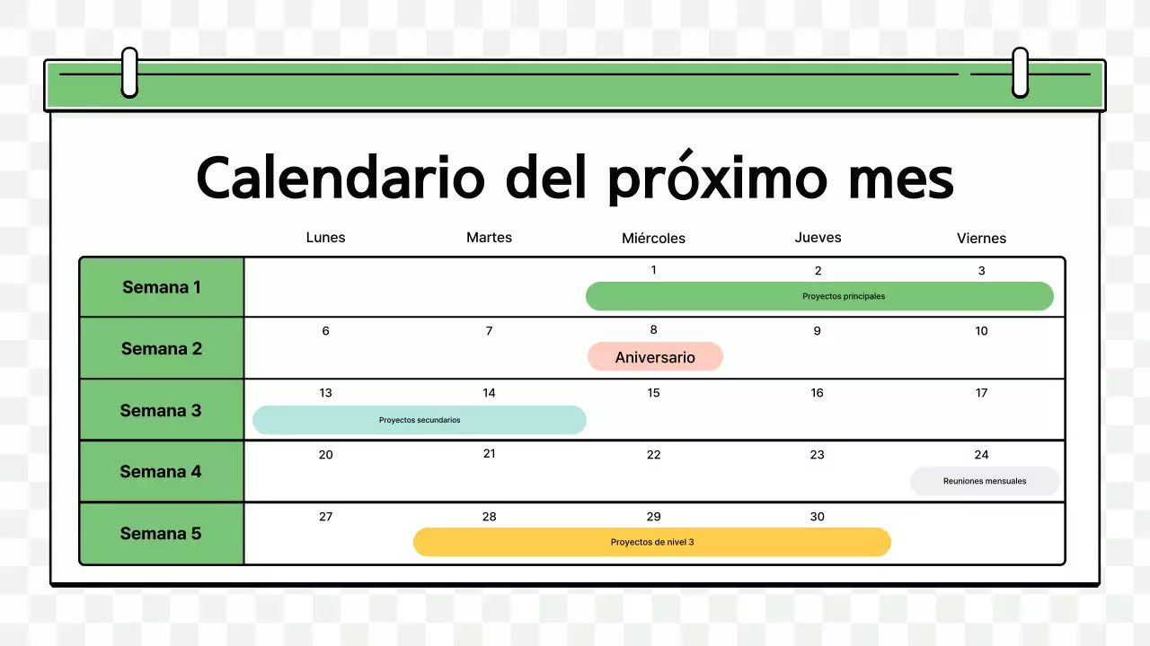 Anuncio comercial simple abstracto