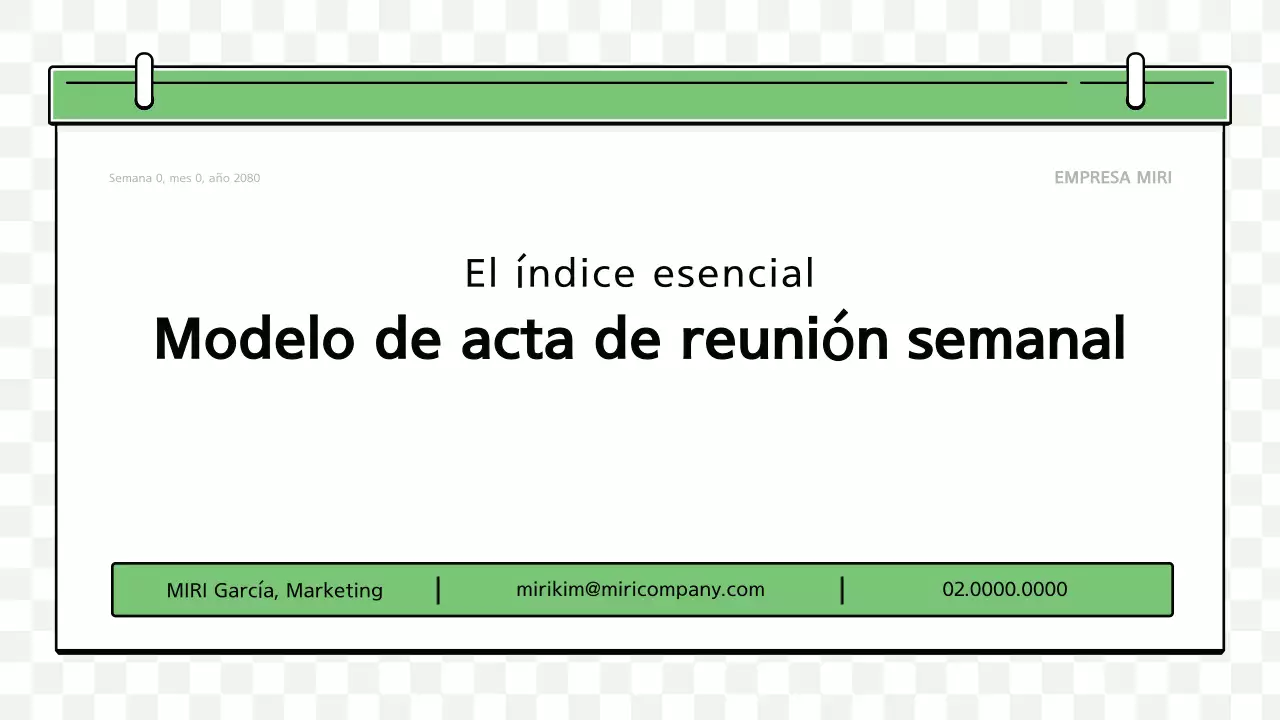 Anuncio comercial simple abstracto