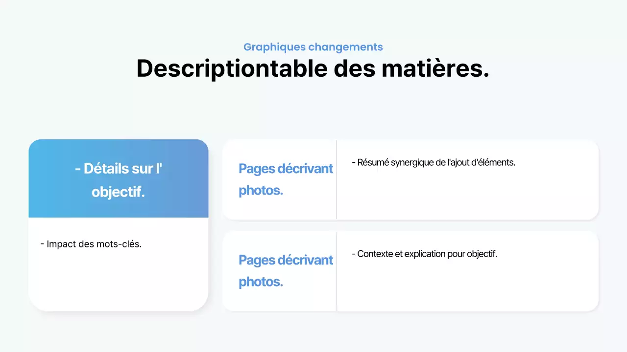 Rapport d'activité minimaliste bleu clair