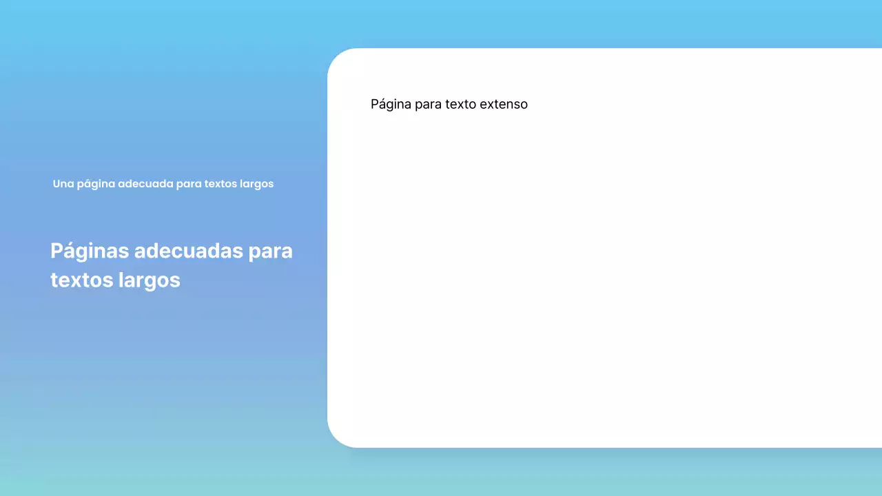 Informe empresarial minimalista en azul claro