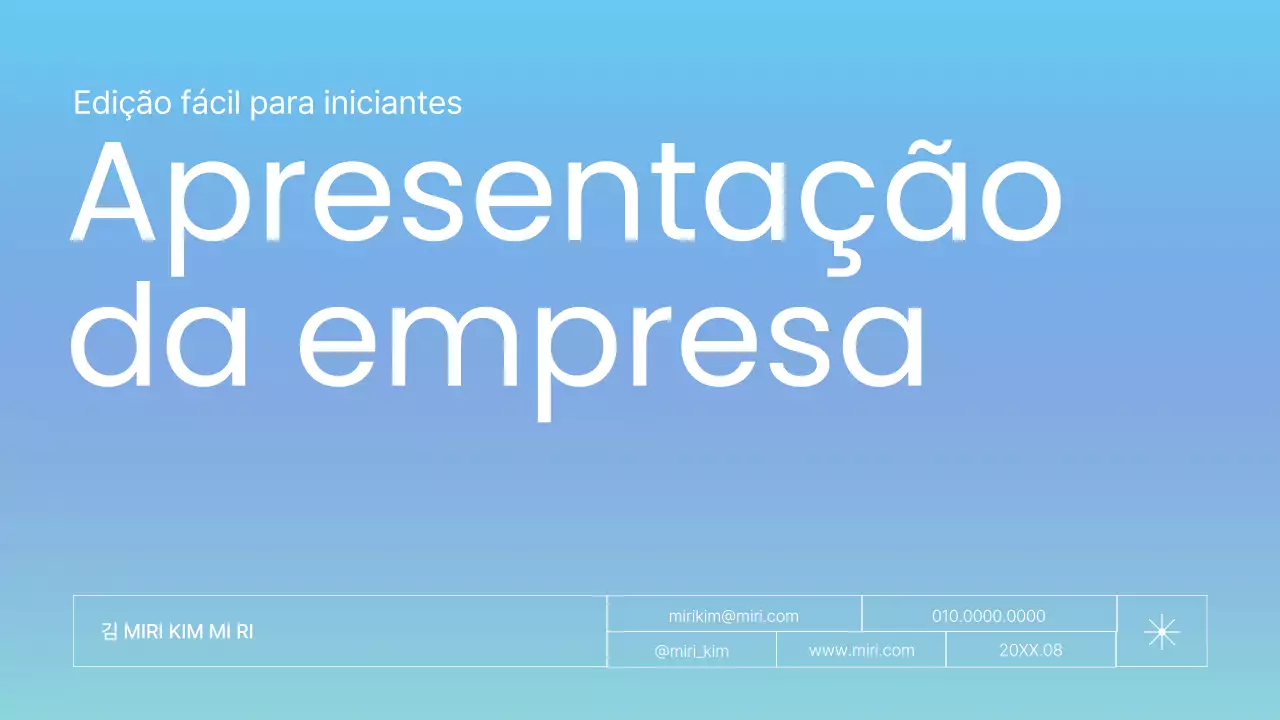 Relatório de atividade minimalista em azul claro