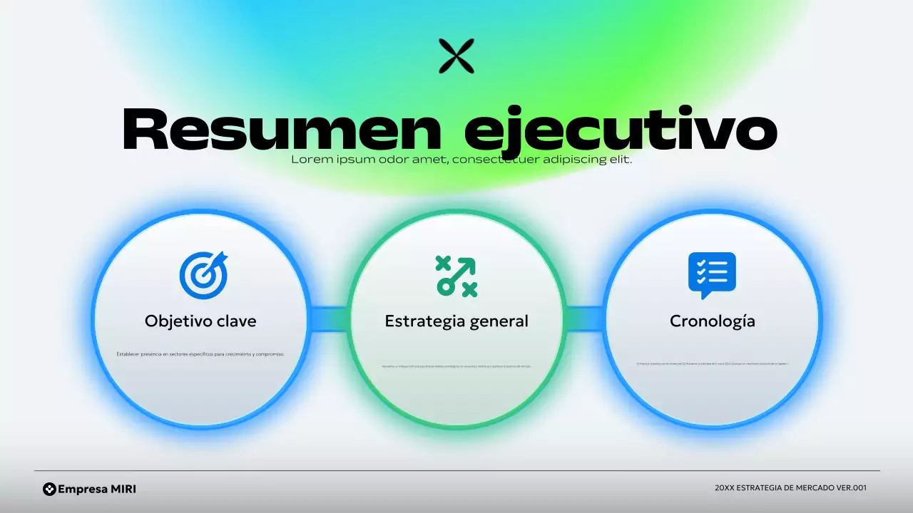 plan de negocio green modern