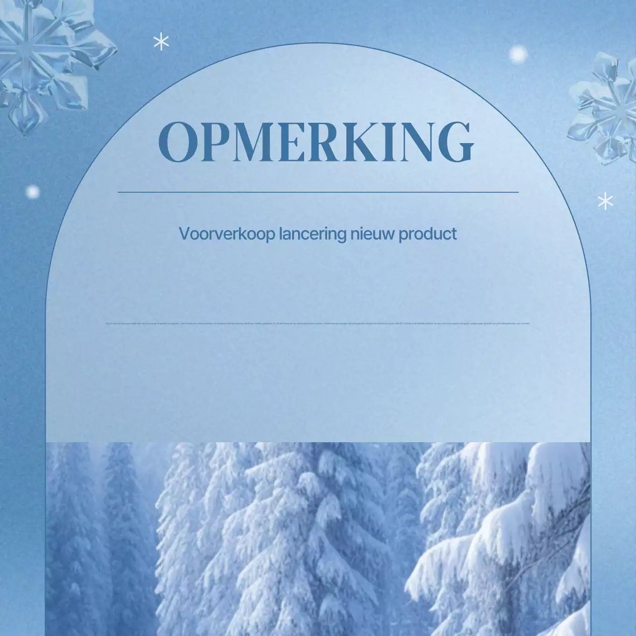 Blauwe moderne merkevenementen