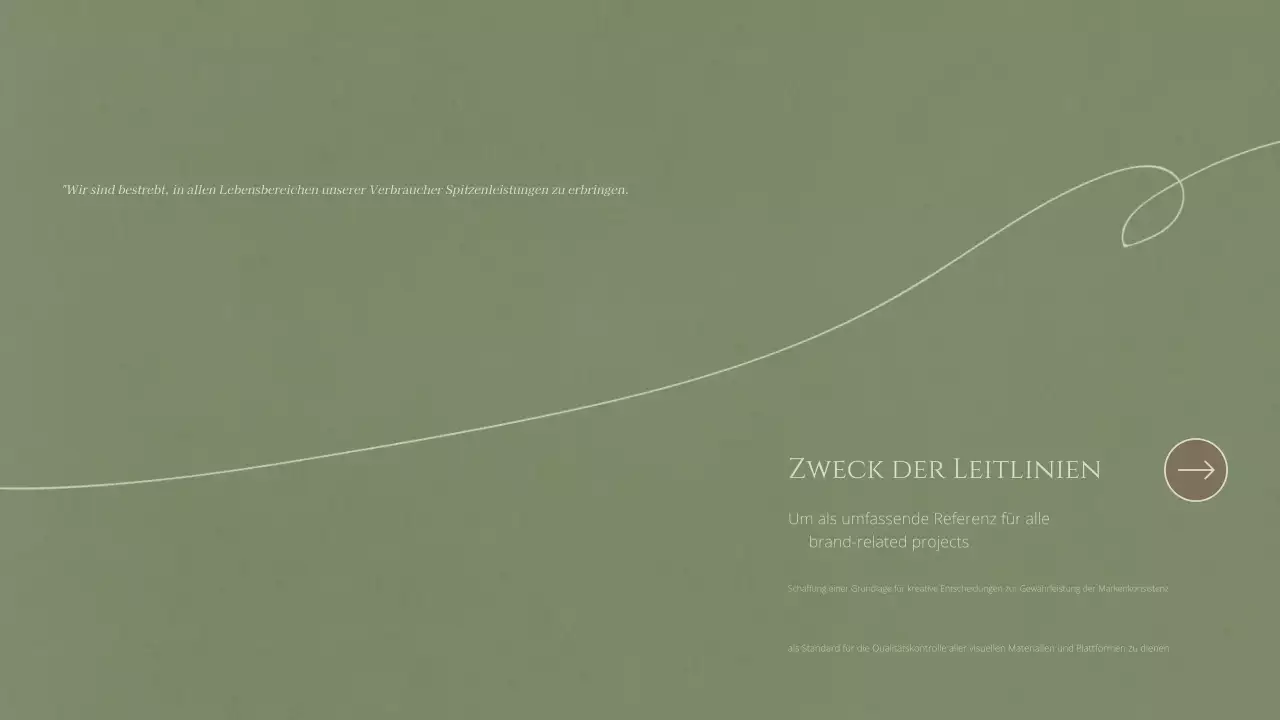 beige minimalistisches Markenrichtlinien-Dokument