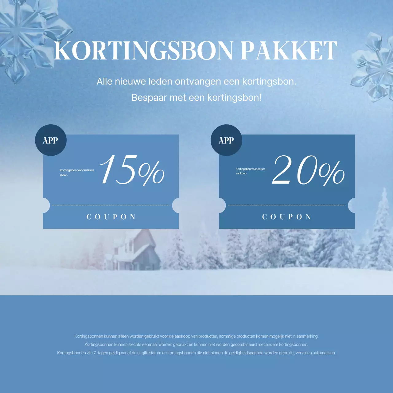 Blauwe moderne merkevenementen