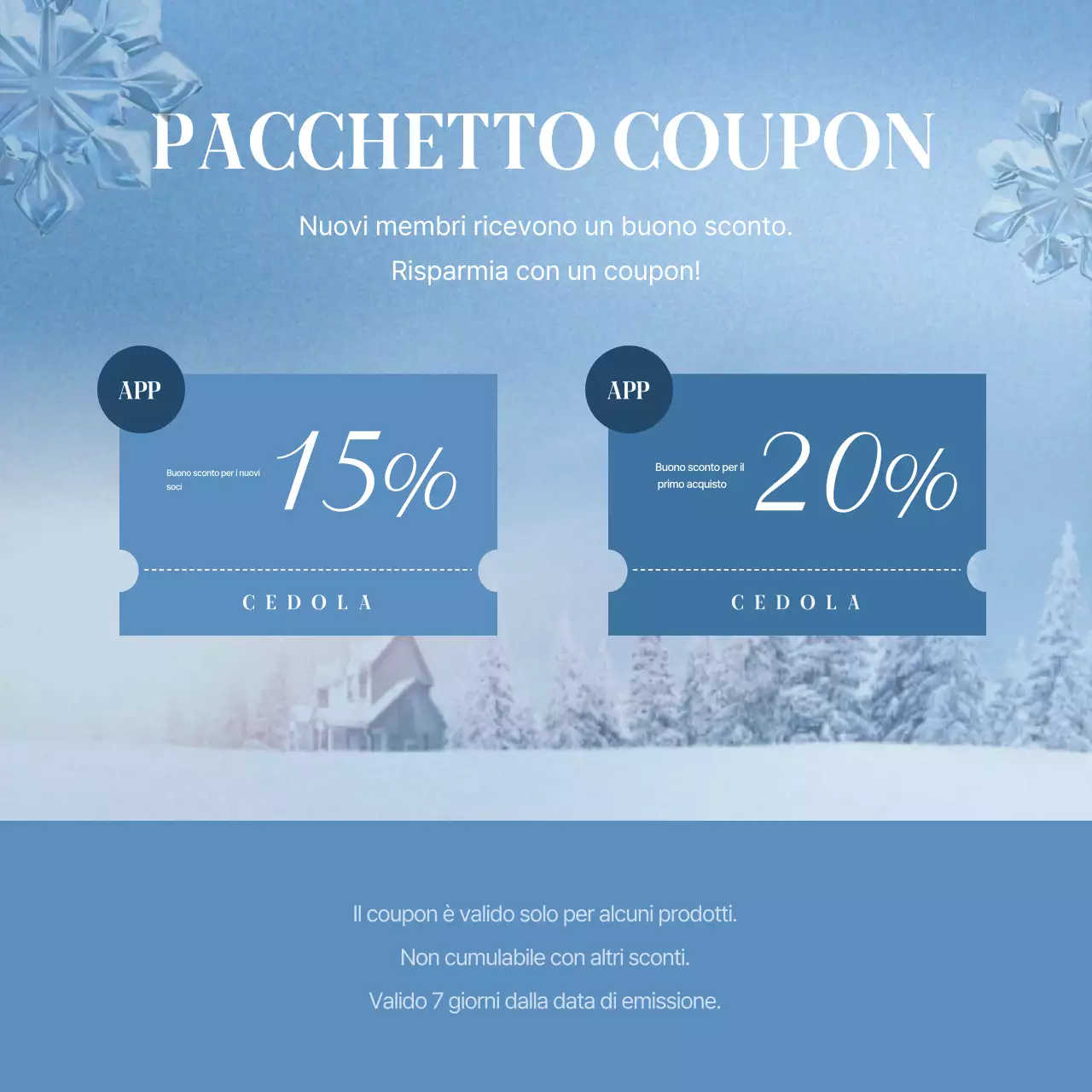 Eventi del marchio blu moderno