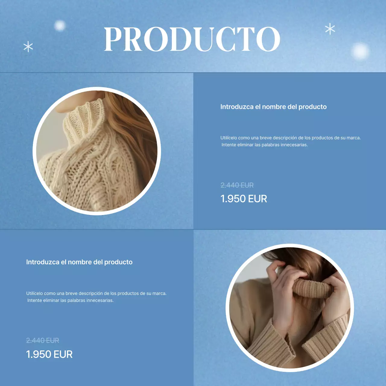 Eventos Blue Modern Brand