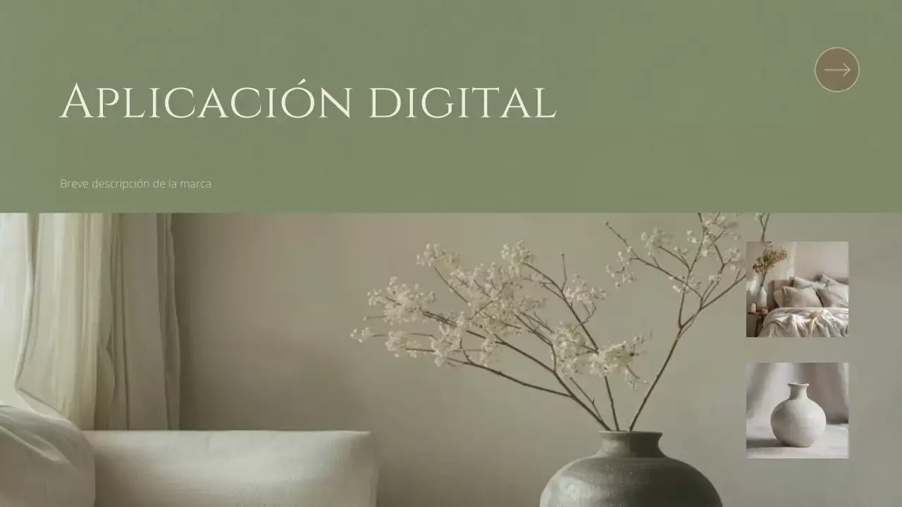 documento de directrices de la marca minimalista beige