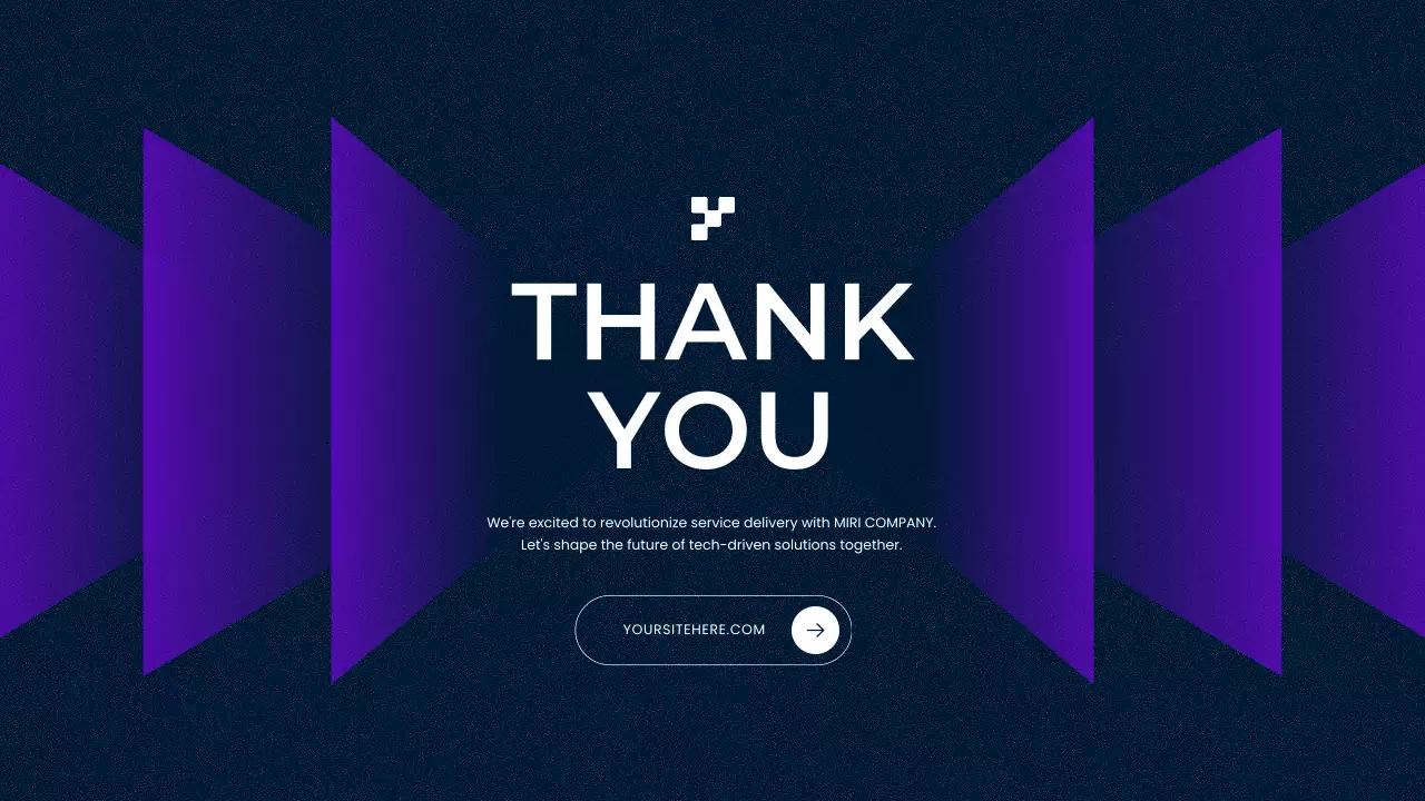 퍼플 모던 비즈니스 피치 프레젠테이션