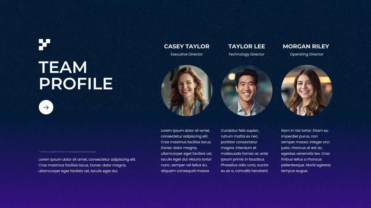 퍼플 모던 비즈니스 피치 프레젠테이션