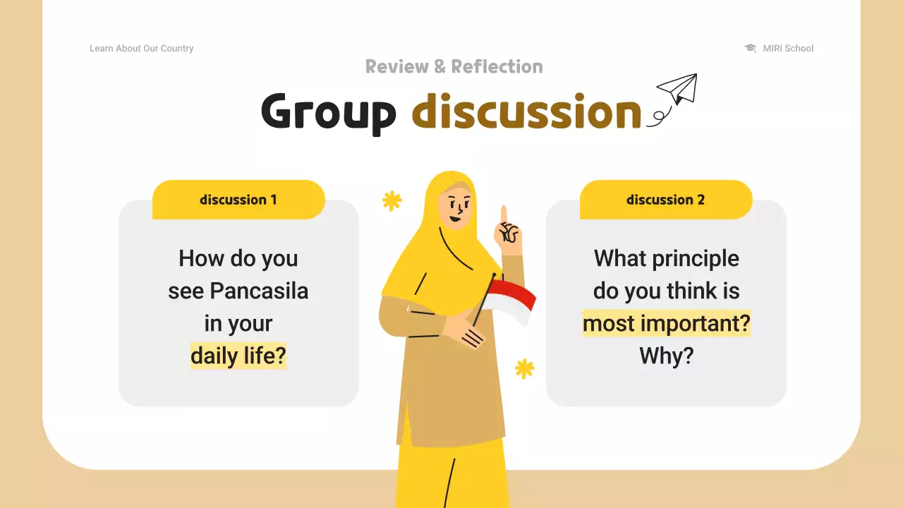 옐로우 심플 교육 가이드 프레젠테이션