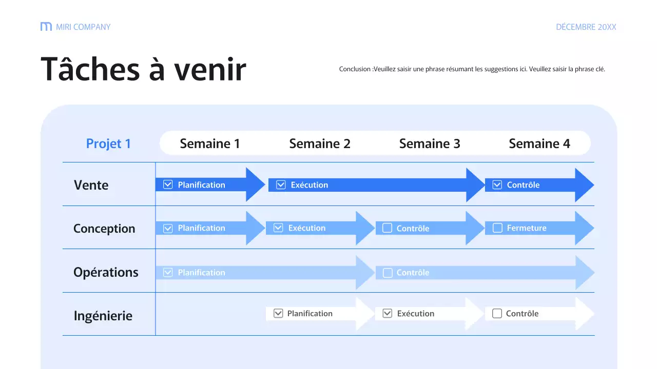 document de rapport d'activité moderne bleu