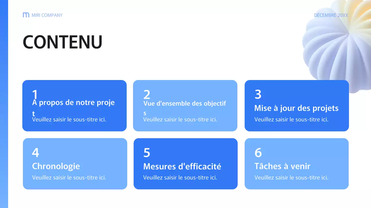 document de rapport d'activité moderne bleu