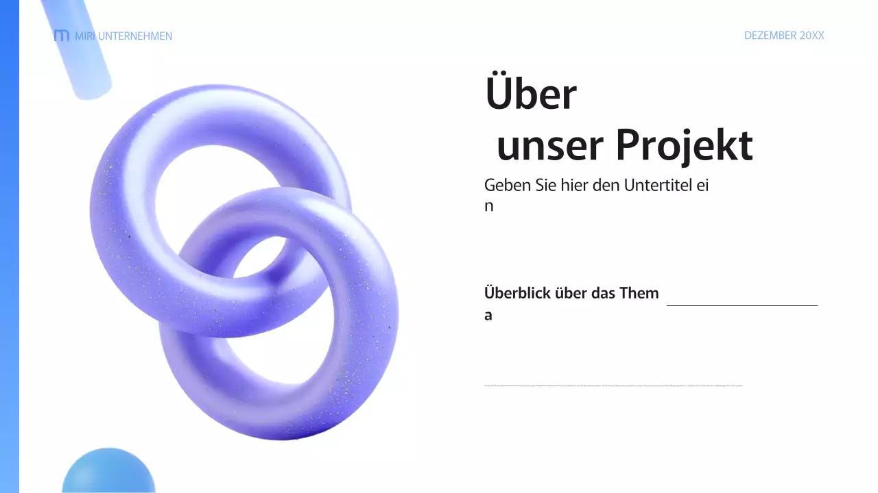 blue modern business report Dokument