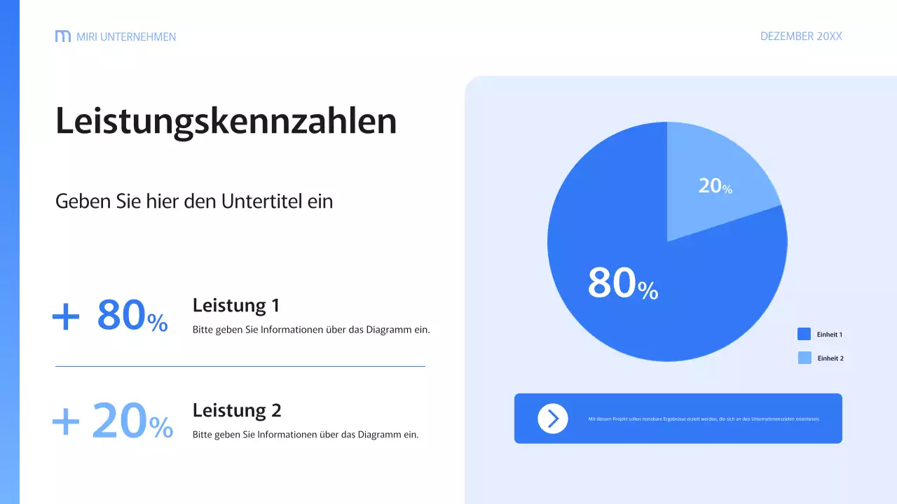 blue modern business report Dokument