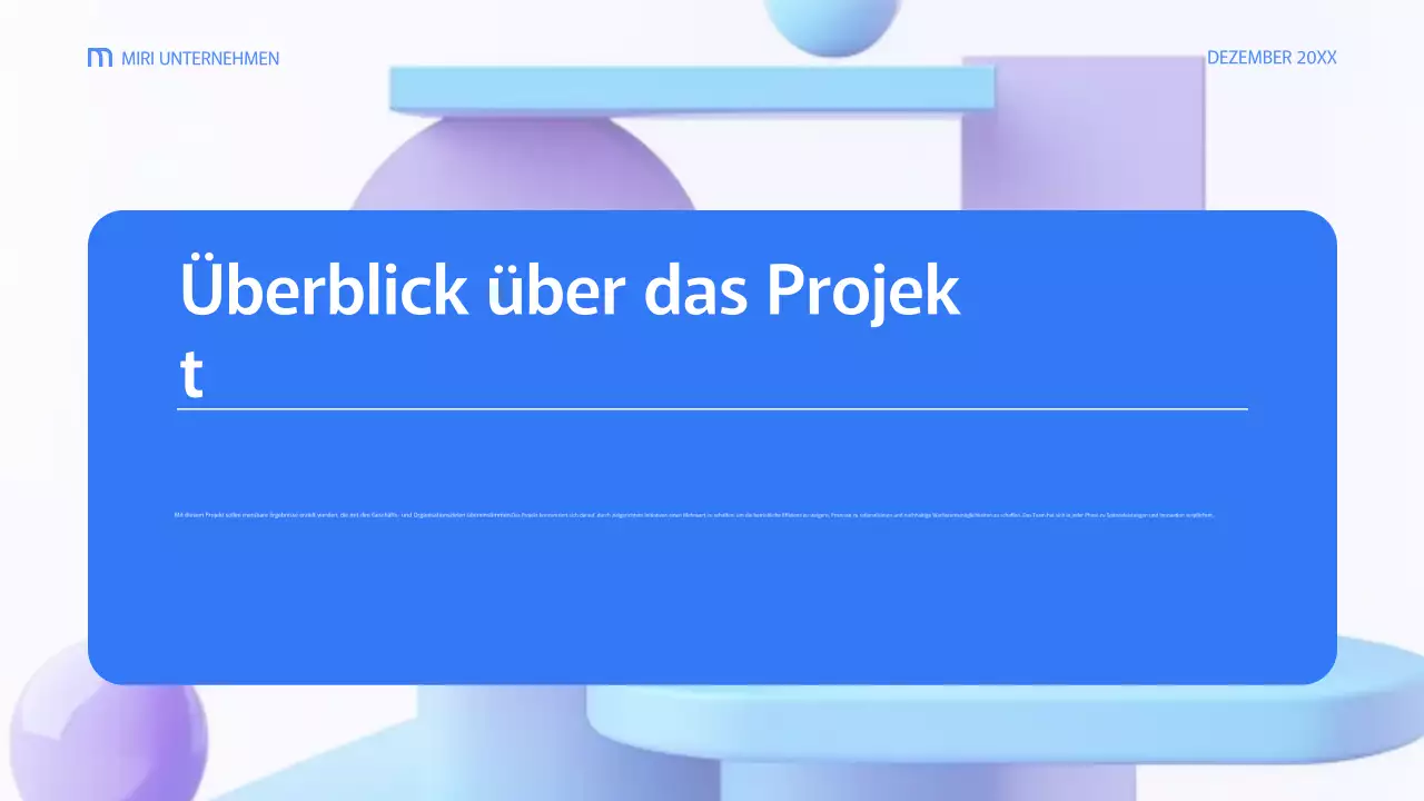 blue modern business report Dokument