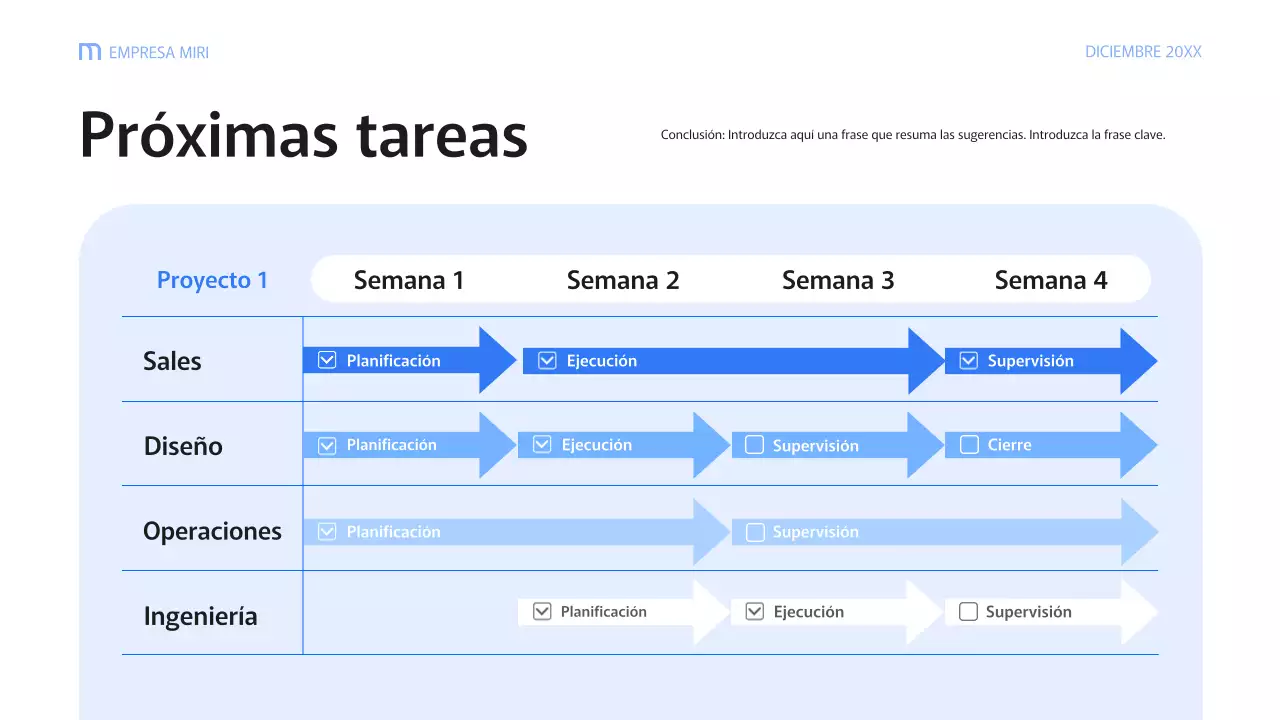 documento blue modern business report