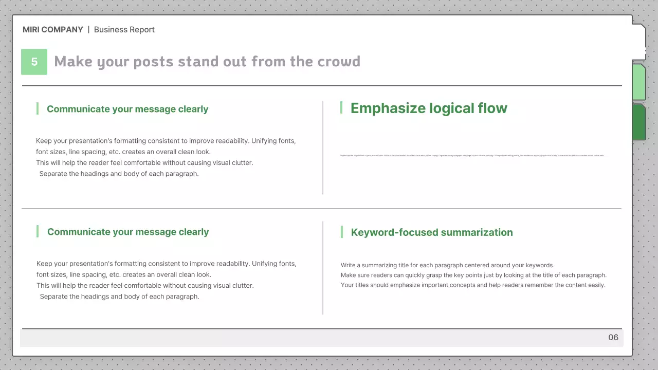 Grey Professional Business Guide Presentation