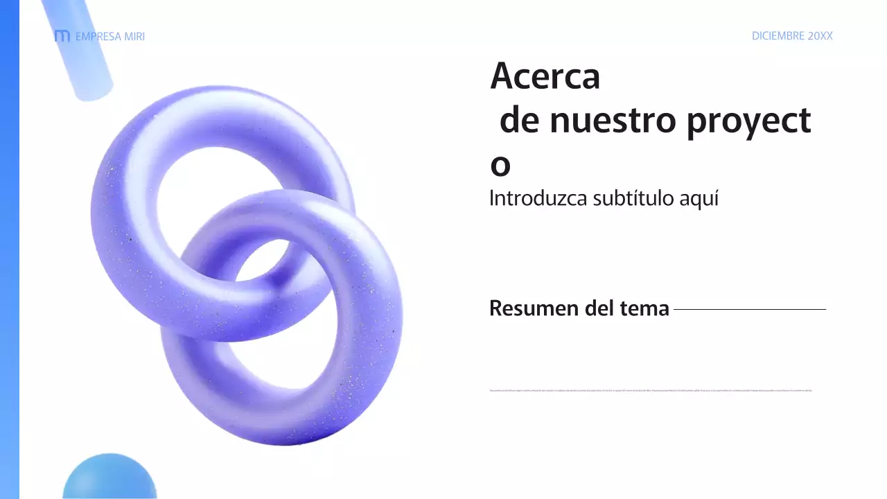 documento blue modern business report