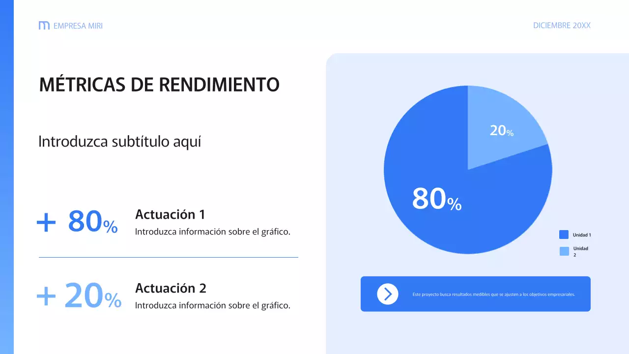 documento blue modern business report