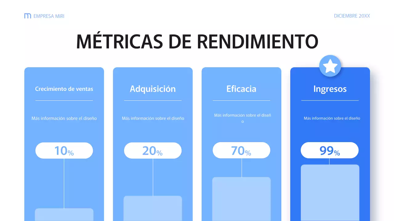 documento blue modern business report