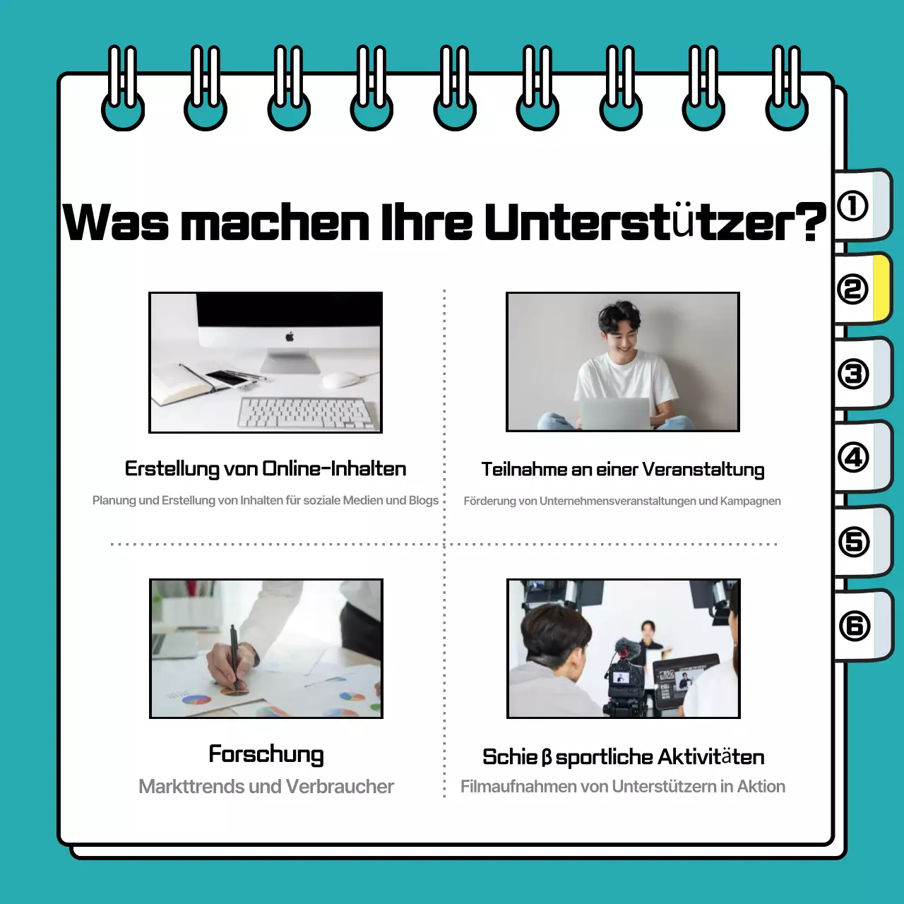 Hellblaue, saubere, von Unternehmen unterstützte Anzeige zur Anwerbung von Hochschulstudenten