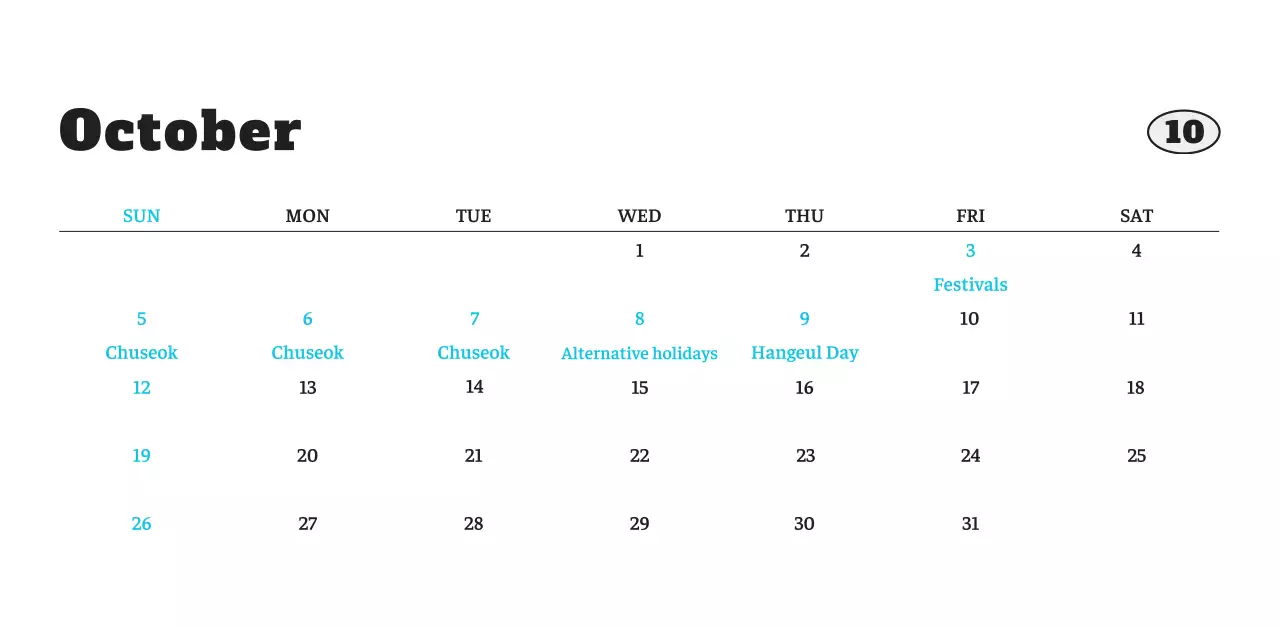 White neat pet photo calendar