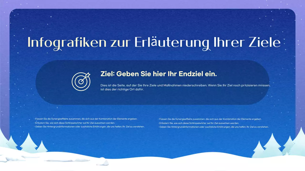 Blauer einfacher Winterhintergrund Beschreibung