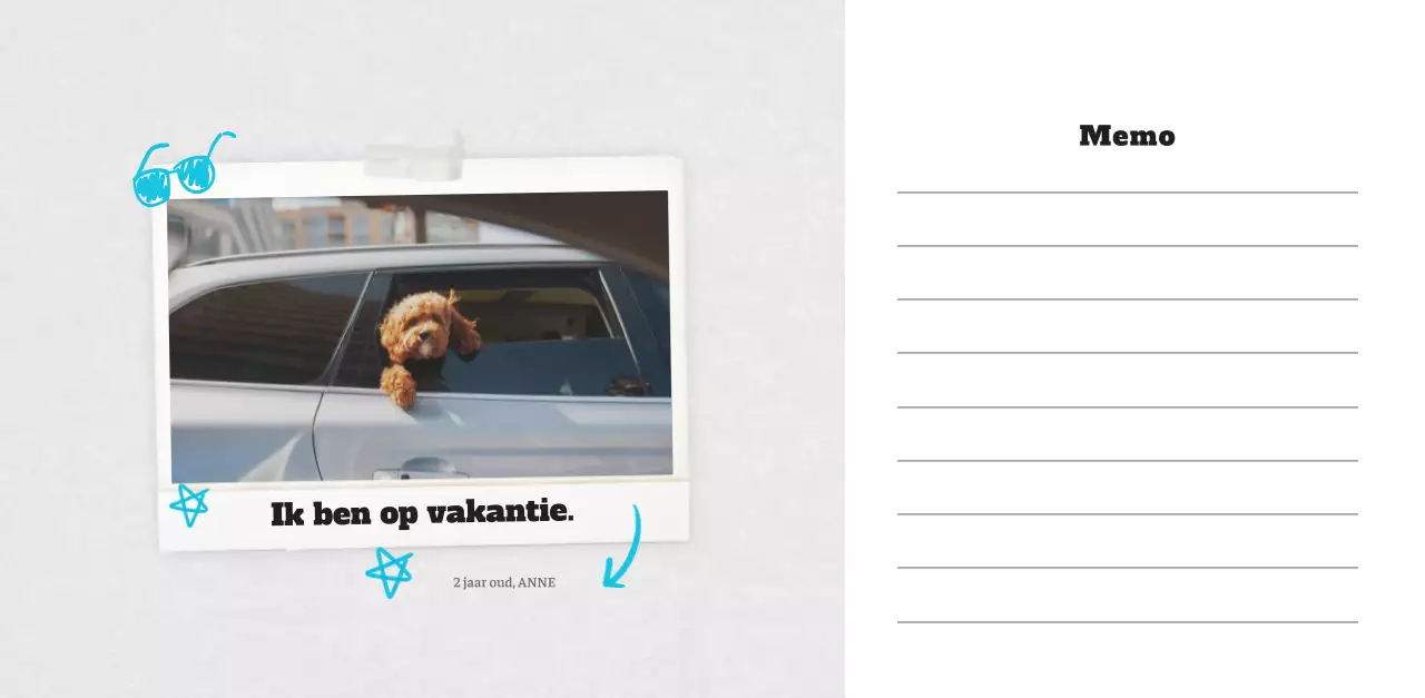 Witte Nette Ballet Dierenfotokalender