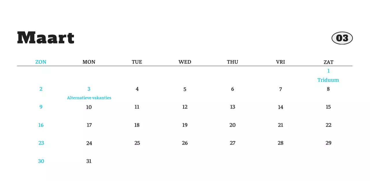 Witte Nette Ballet Dierenfotokalender