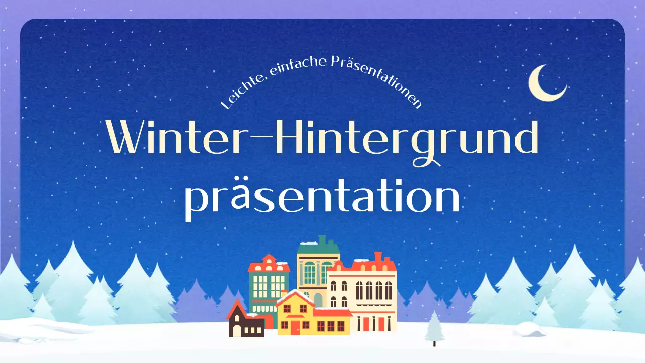 Blauer einfacher Winterhintergrund Beschreibung