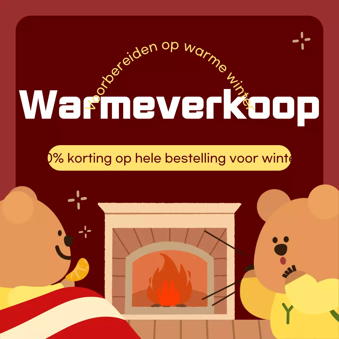 Lichtblauwe gezellige winterevenementen