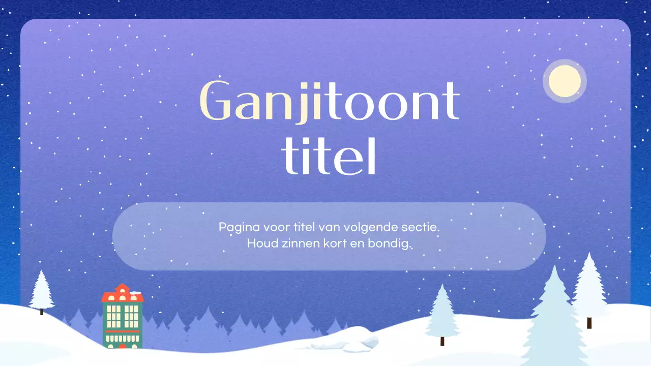 Blauwe Eenvoudige Winter Achtergrond Beschrijving