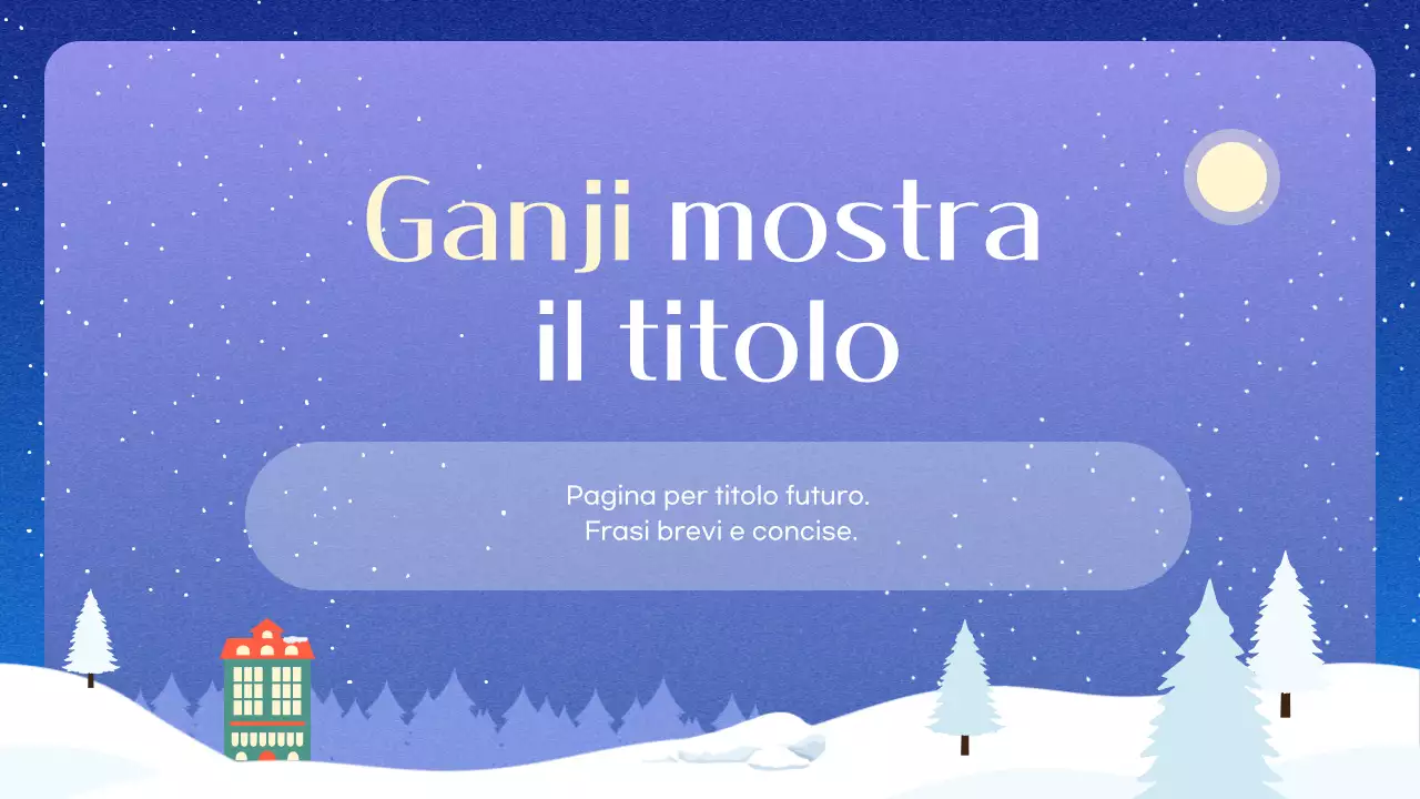 Blu semplice sfondo invernale Descrizione