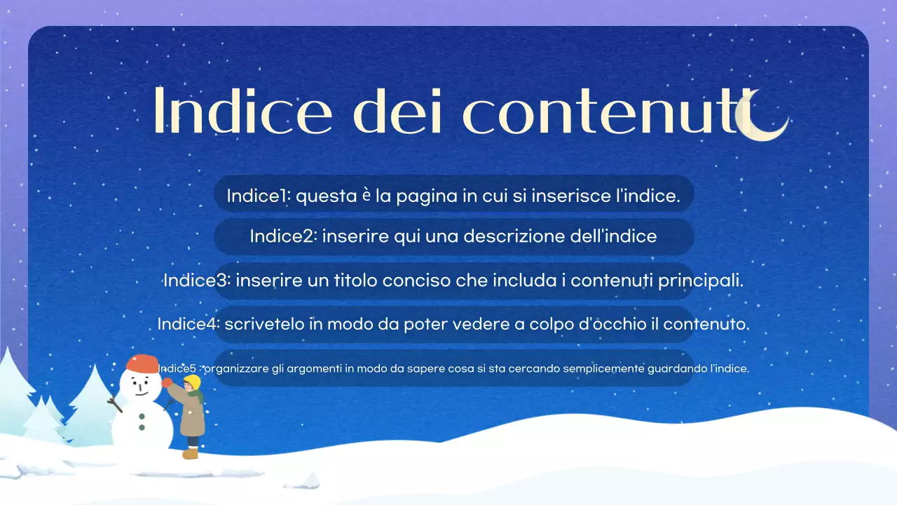Blu semplice sfondo invernale Descrizione