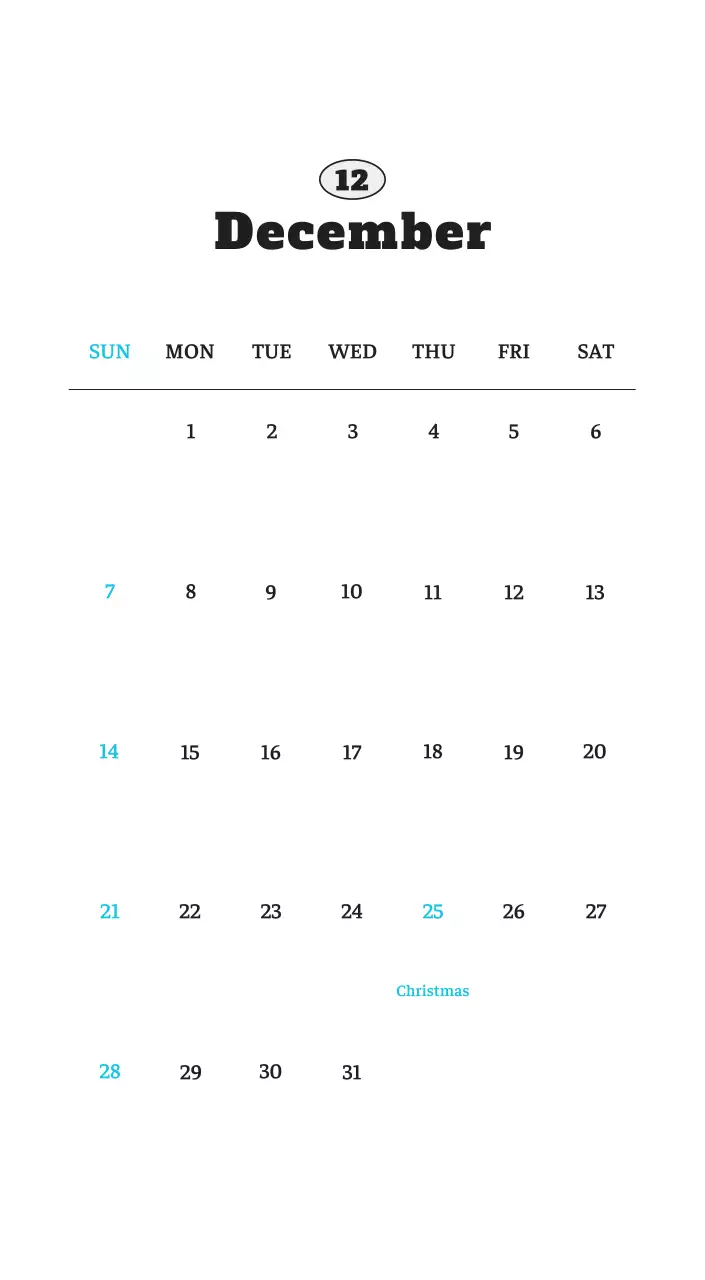 White neat pet photo calendar