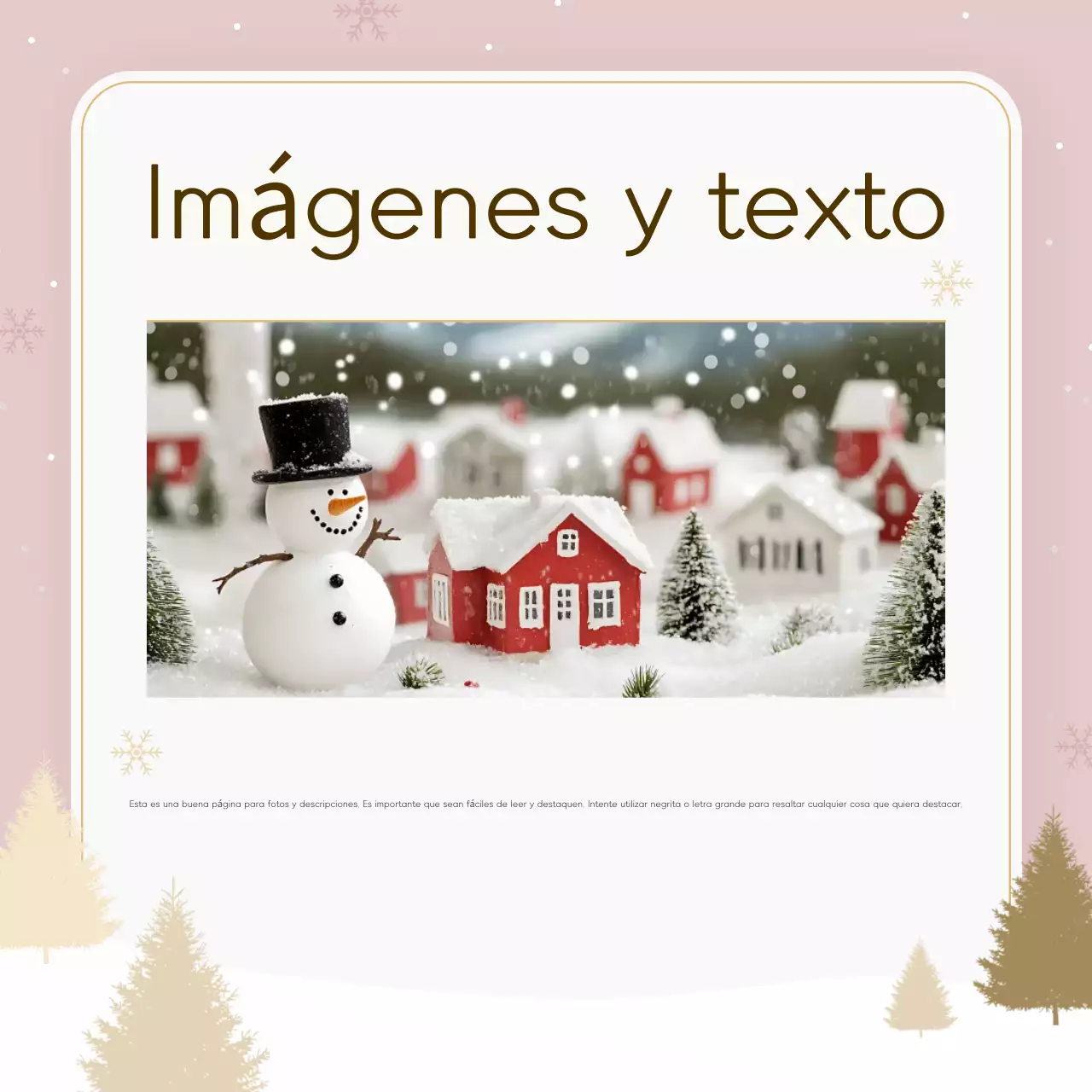 Guía de diseño sencillo en beige