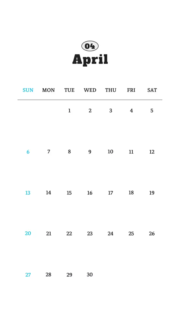 White neat pet photo calendar