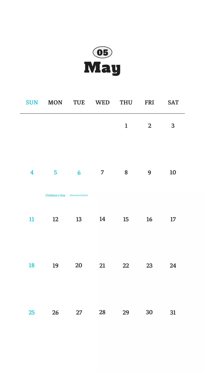 White neat pet photo calendar