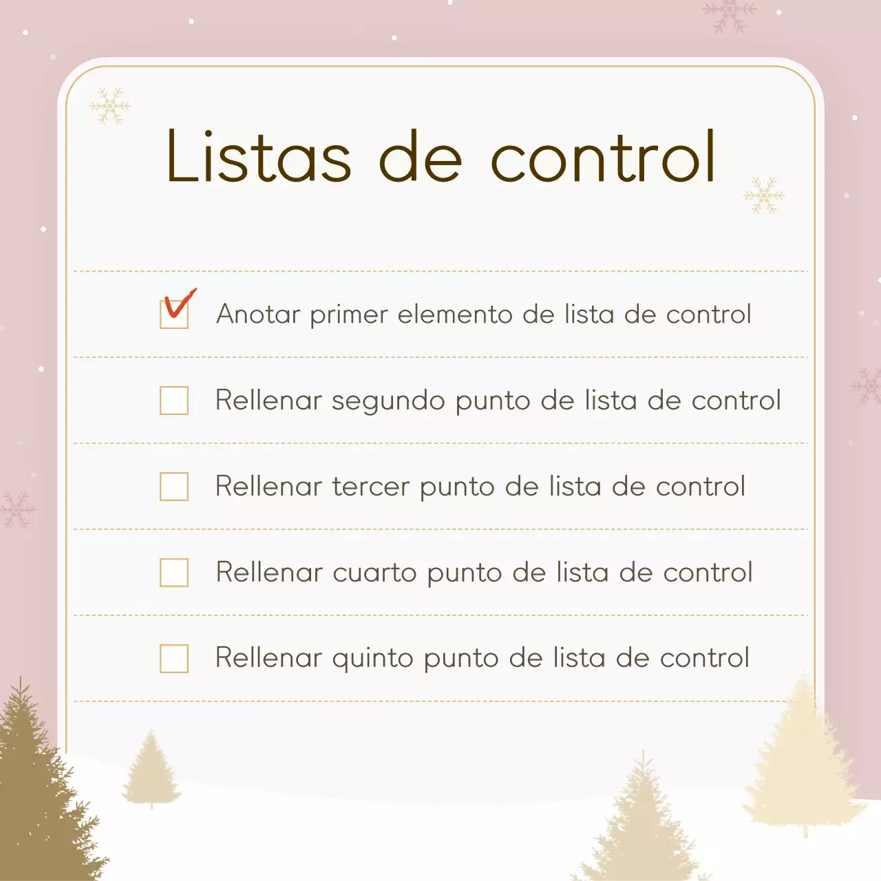 Guía de diseño sencillo en beige