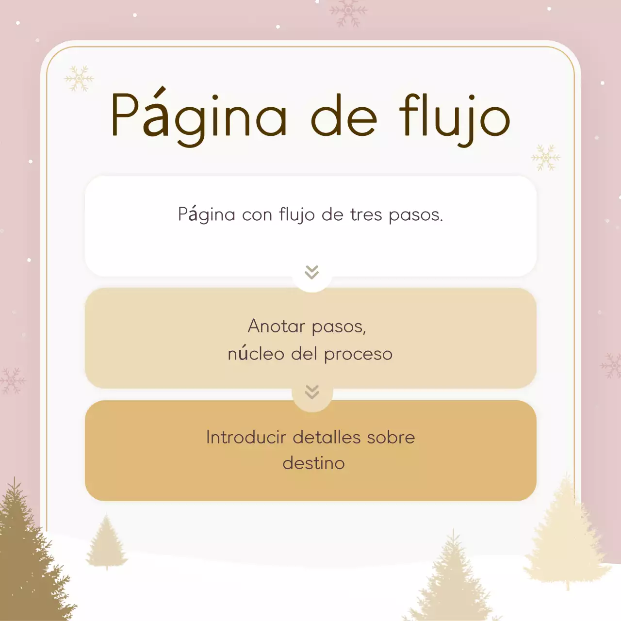 Guía de diseño sencillo en beige