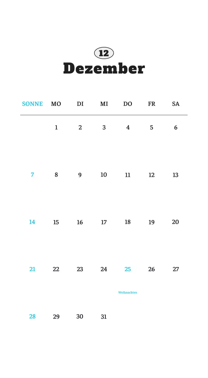 Weißer Neat Ballet-Tier-Fotokalender