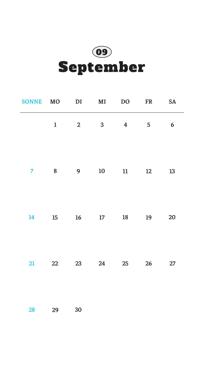 Weißer Neat Ballet-Tier-Fotokalender