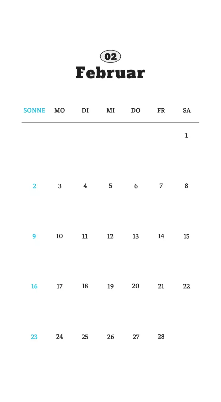 Weißer Neat Ballet-Tier-Fotokalender