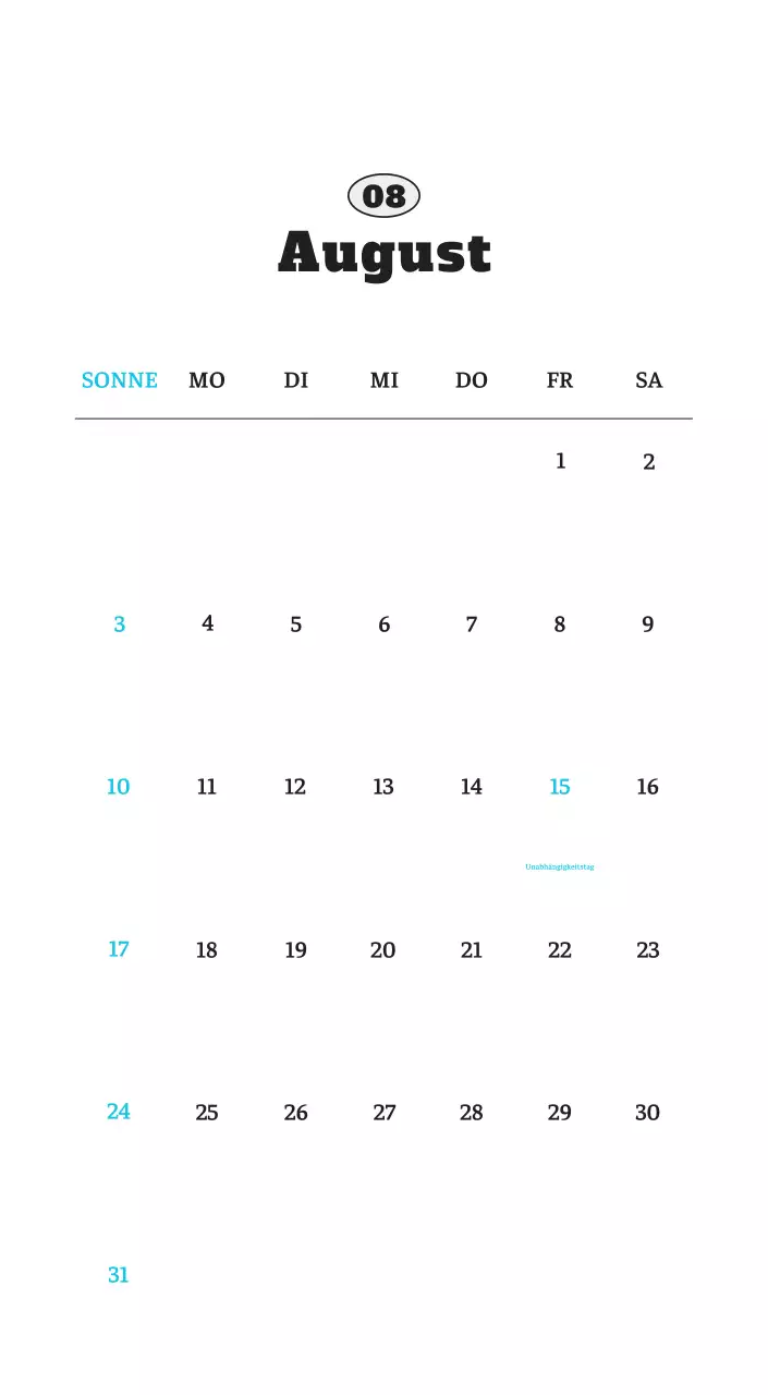 Weißer Neat Ballet-Tier-Fotokalender