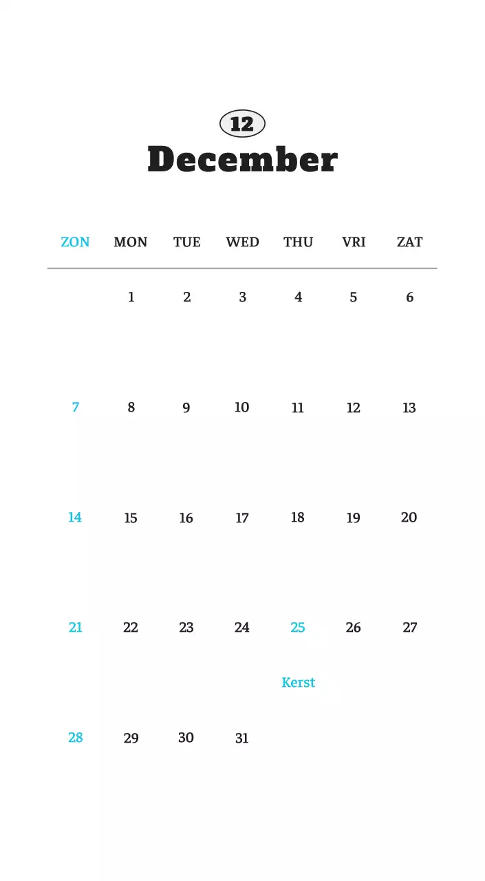 Witte Nette Ballet Dierenfotokalender